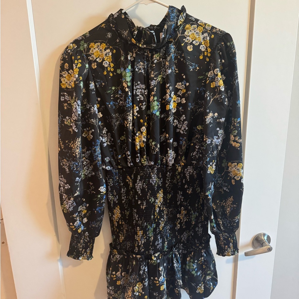 Cinq A Sept Floral Arabelle Mini Dress | Womens Size 8
